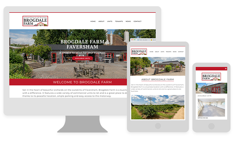Website design - Faversham, Kent